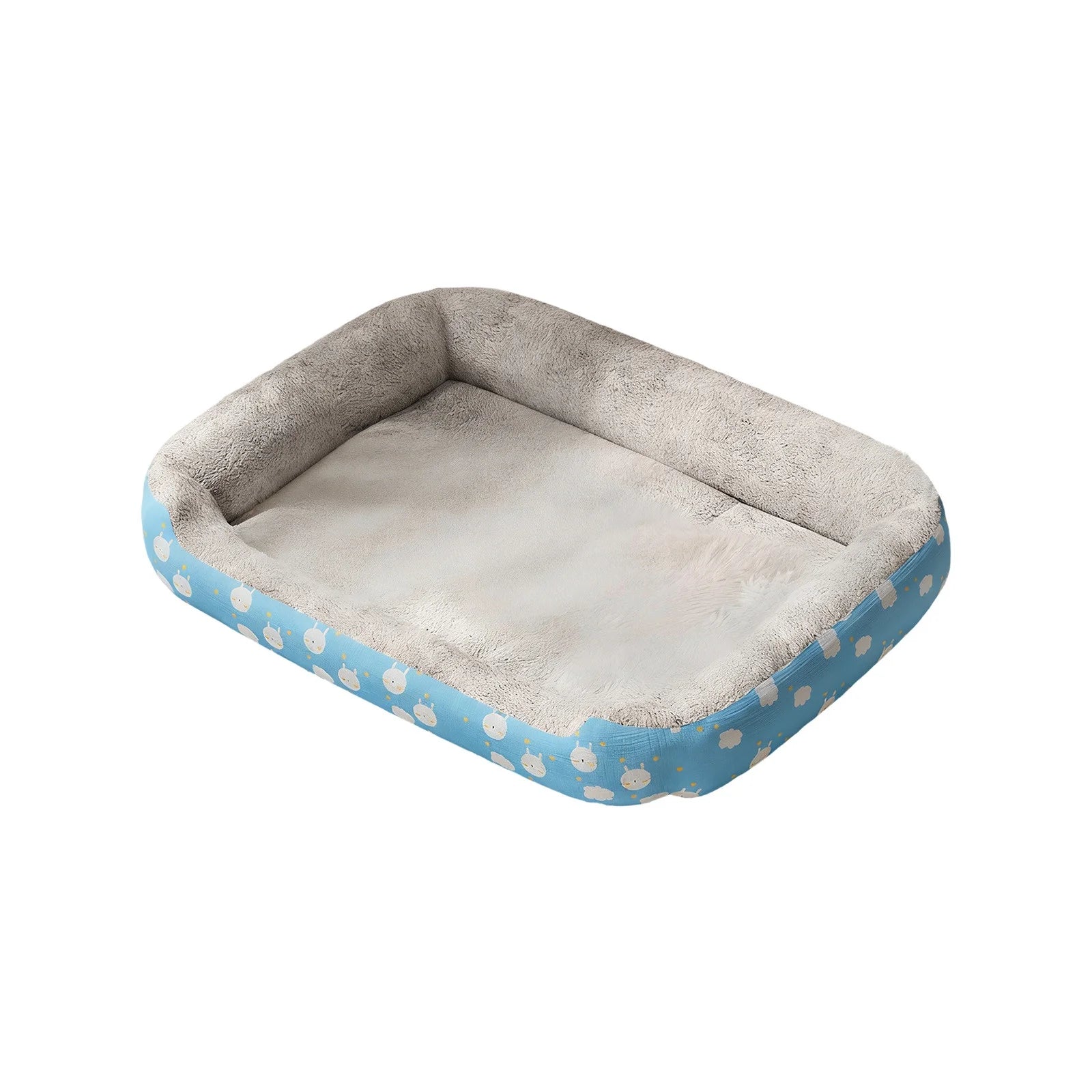 Warm Orthopedic Pet Bed Soft Sofa Mat Machine Washable Crate Pad All Season Cozy Pet Furniture for Indoor Dogs and Cats