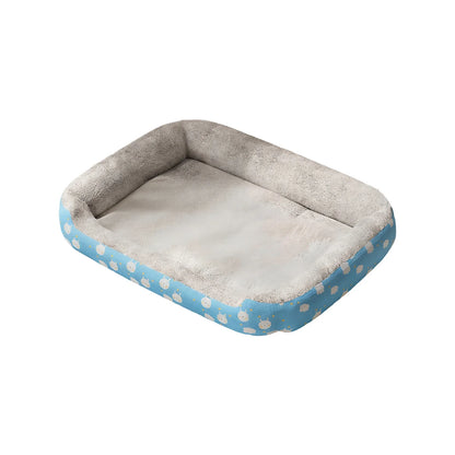 Warm Orthopedic Pet Bed Soft Sofa Mat Machine Washable Crate Pad All Season Cozy Pet Furniture for Indoor Dogs and Cats